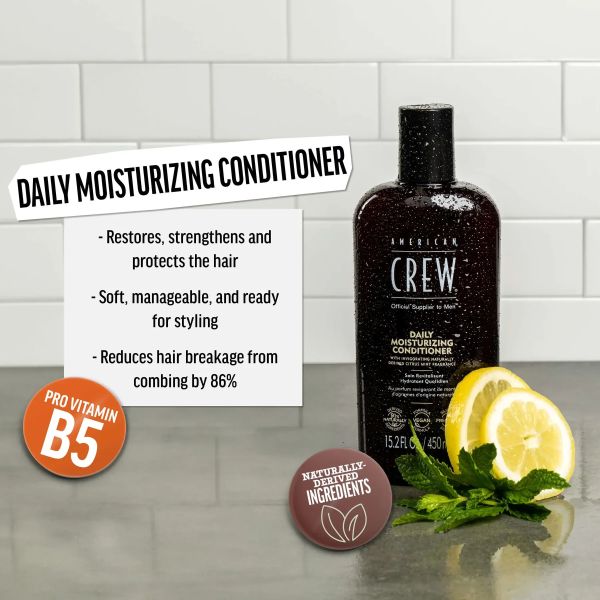 Увлажняющий кондиционер American Crew Daily Moisturizing Conditioner 1000 мл - фото
