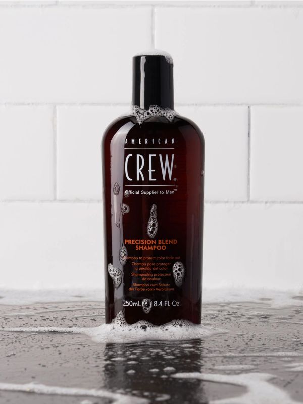 Шампунь для волосся після маскування сивини American Crew Precision Blend Shampoo 250 мл - фото