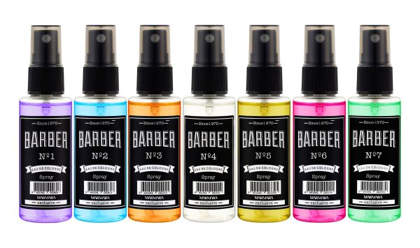 Набір одеколонів Marmara Barber Cologne Spray Set 7x50 мл - фото