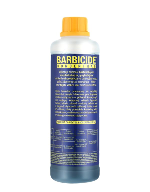 Концентрированная жидкость для дезинфекции Barbicide Concentrat 500 мл - фото