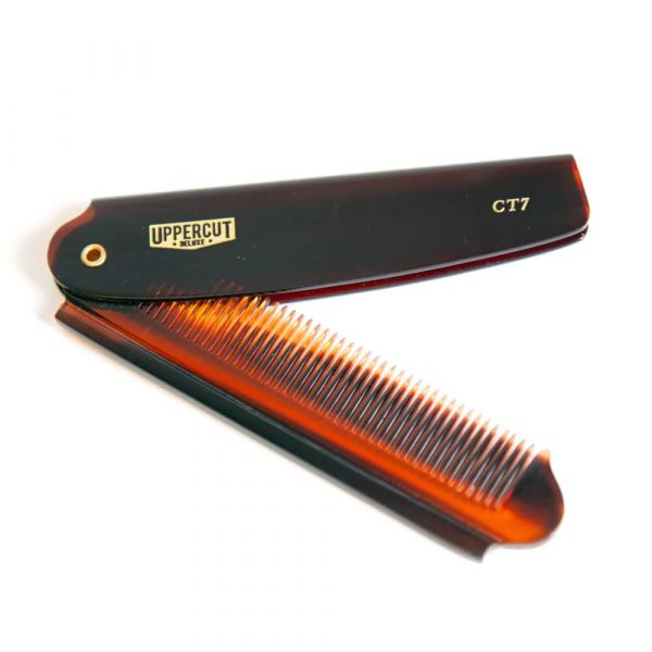 Гребінець складний Uppercut Deluxe CT7 Flip Comb - фото