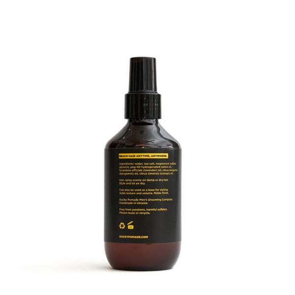 Сольовий спрей для укладання волосся Ducky Sea Salt Spray 200 мл - фото