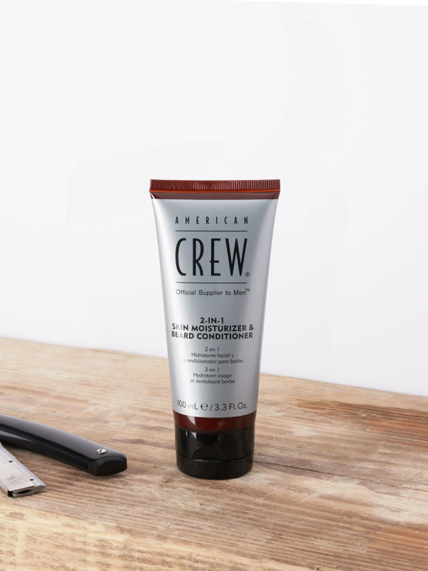 Зволожуючий засіб для шкіри та кондиціонер для бороди American Crew 2 In 1 Skin Moisturizer & Beard Conditioner 100 мл - фото