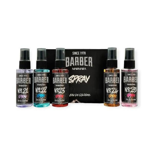 Набір одеколонів Marmara Barber Graffiti Cologne Spray Set 5x50 мл - фото