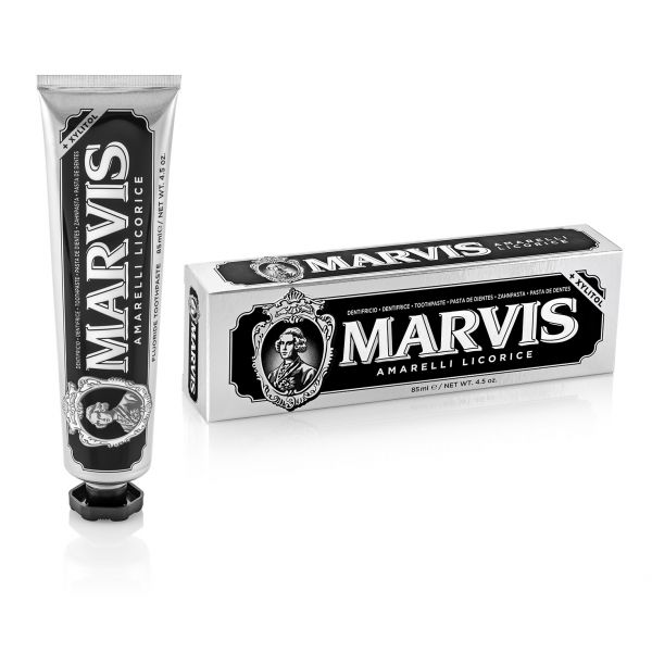 Зубная паста Marvis Amarelli Licorice Mint лакрица и мята 85 мл - фото