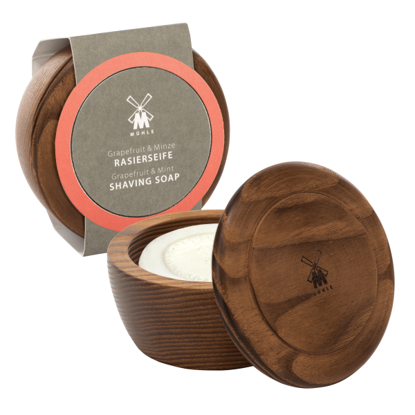 Мило для гоління в дерев'яній чаші Muhle Grapefruit & Mint 65 г - фото
