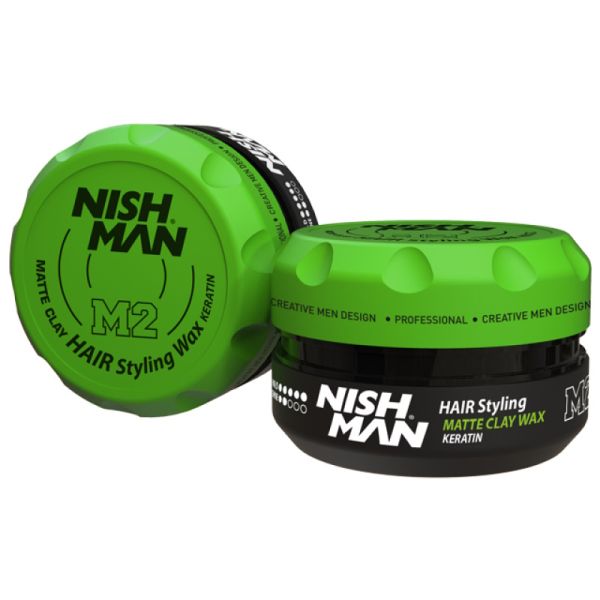Глина для волос Nishman M2 Hair Styling Matte Clay 100 мл - фото