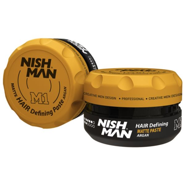 Матовая паста для волос Nishman M1 Hair Defining Matte Paste 100 мл - фото
