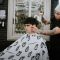 Перукарська накидка Slick Gorilla Barber Cape White - фото 3 