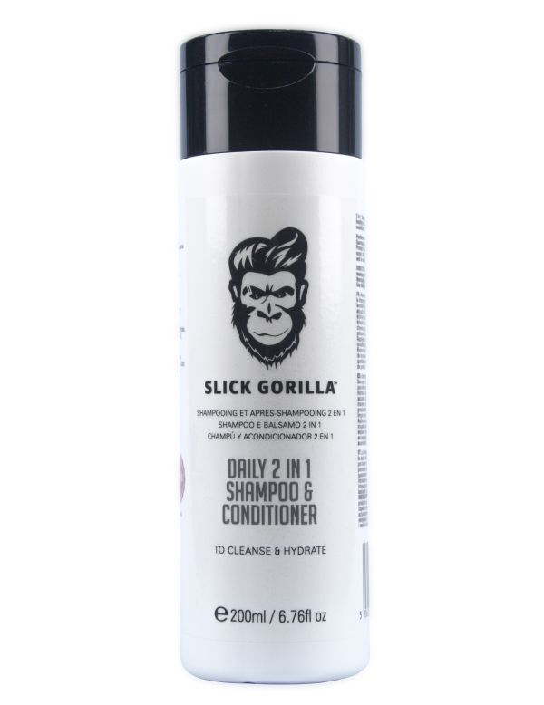 Шампунь-кондиционер 2 в 1 Slick Gorilla Daily Shampoo & Conditioner 200 мл - фото