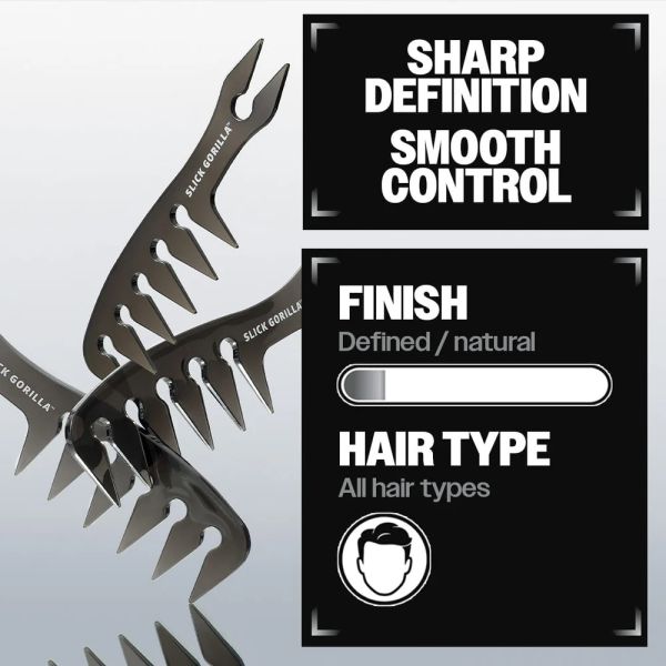 Текстуруючий гребінець Slick Gorilla Texture Comb - фото