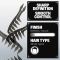 Текстуруючий гребінець Slick Gorilla Texture Comb - фото 3 