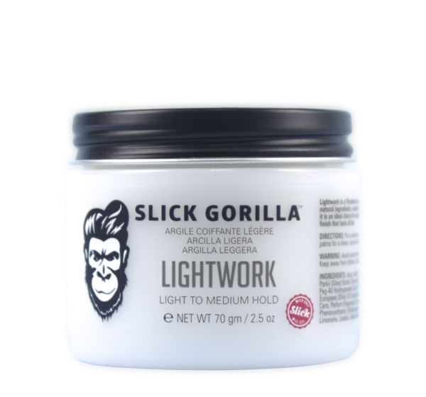 Глина середньої фіксації Slick Gorilla Lightwork 70 г - фото