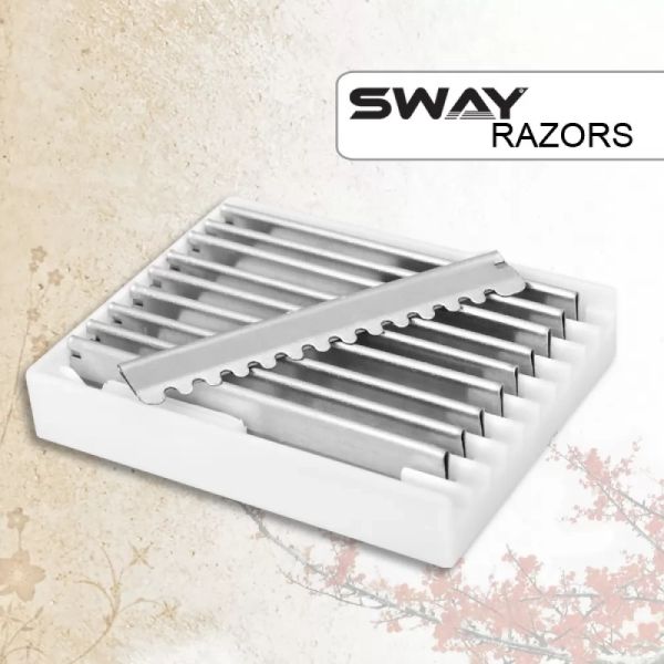 Филировочные лезвия для бритвы Sway 10 шт - фото