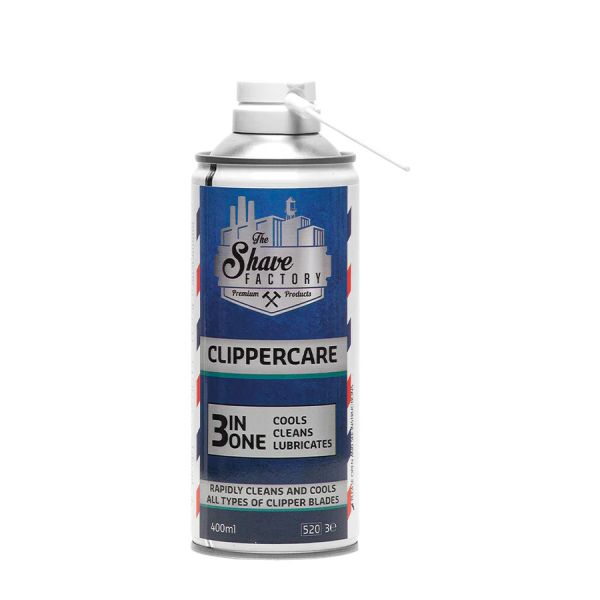Спрей для инструментов 3в1 The Shave Factory Clippercare, 400 мл - фото
